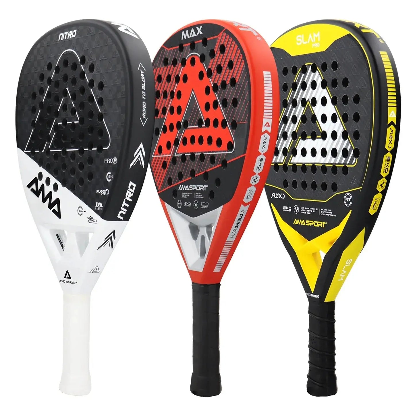 AMA SPORT P99 Diamond Shape Professional Padel Racket: Unleash Power and Control - Ace Padel Gear