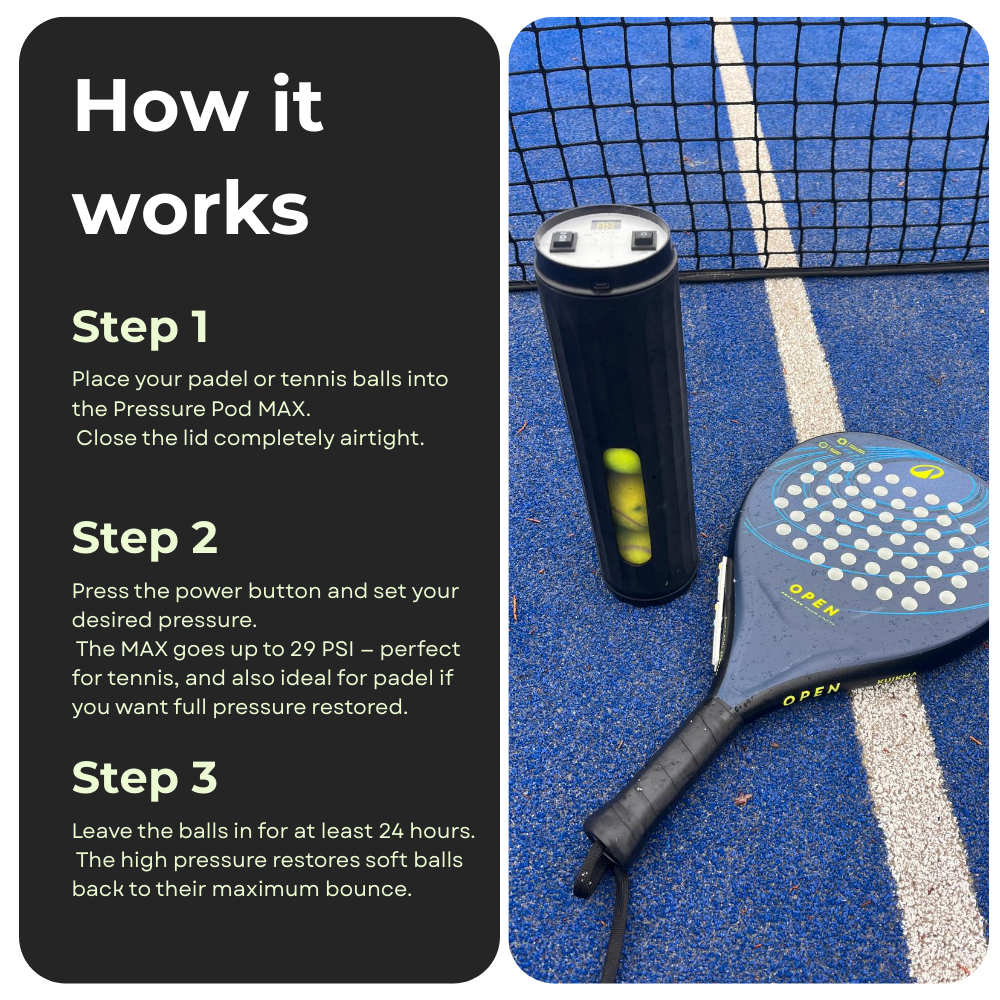 Pressure Pod MAX Australia | Exclusive Store | Premium Recovery - Ace Padel Gear