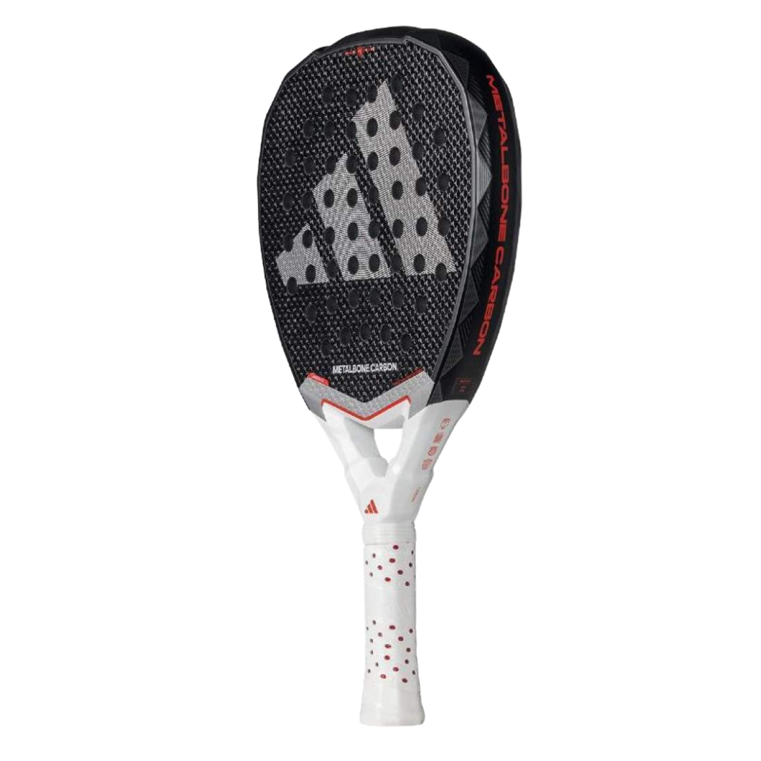 Paddle racket with Adidas logo on a white background