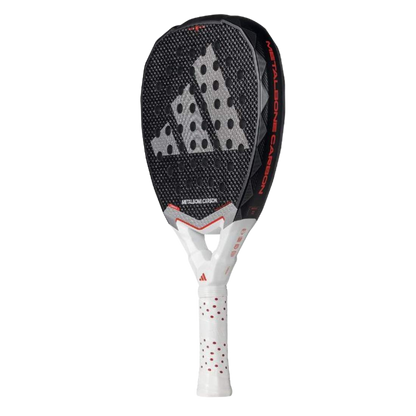 Paddle racket with Adidas logo on a white background