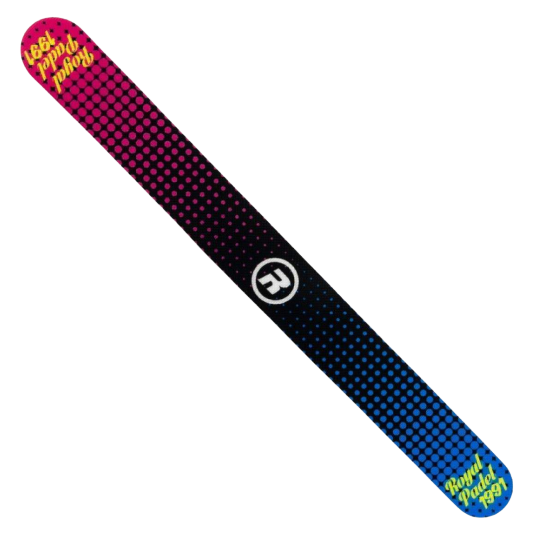 Royal Padel Racket Frame Protector - Blue/Pink Padel Code