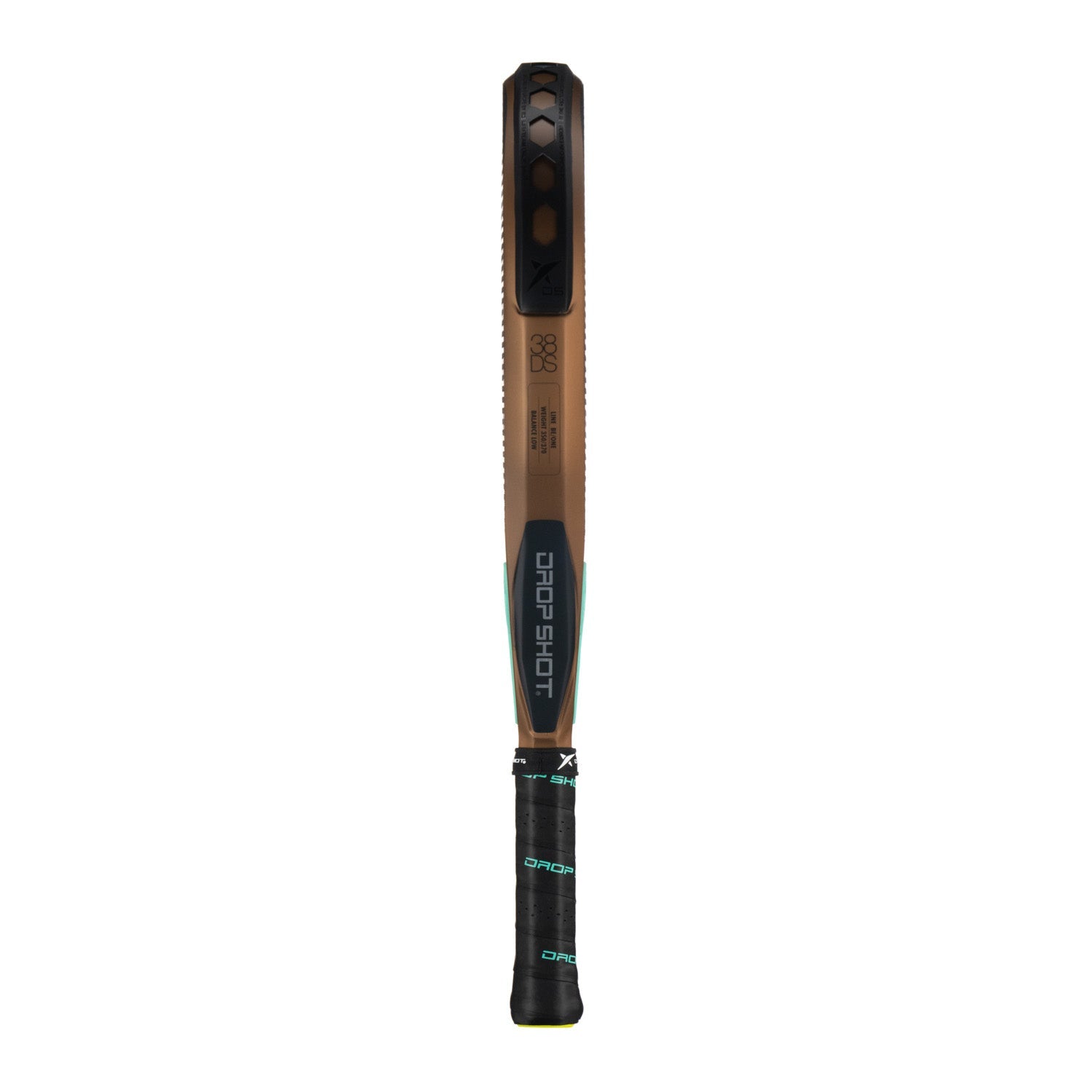Baseball bat with brand logo on a white background