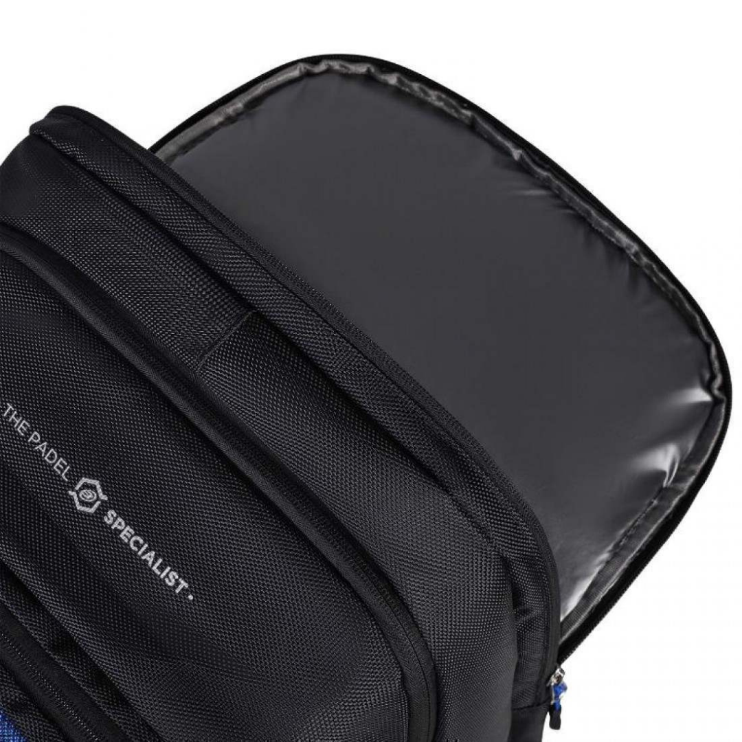 Bullpadel BPM26007 Juan Tello Vertex Backpack - Black Bullpadel