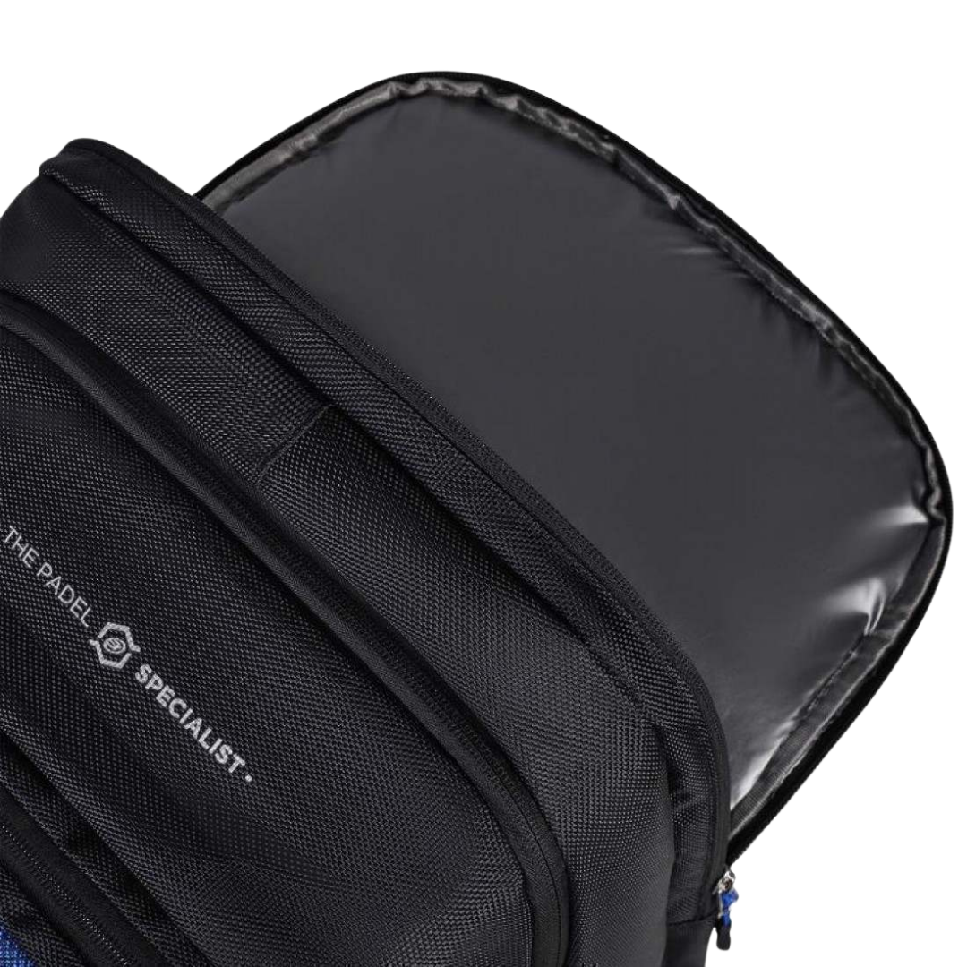 Bullpadel BPM26008 Juan Tello Vertex Geo Backpack - Blue Bullpadel
