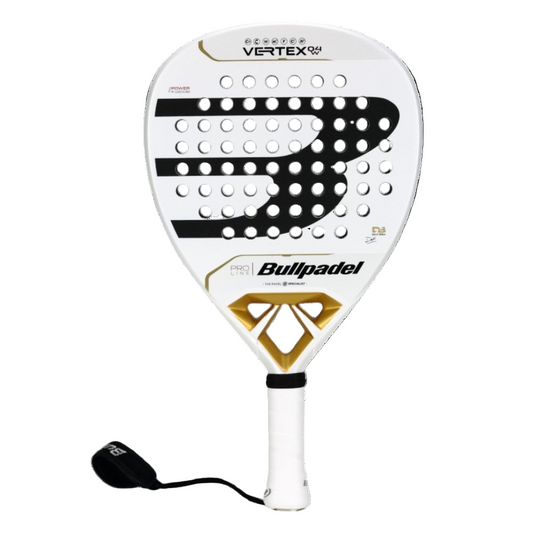 Bullpadel Vertex paddle racket on a white background