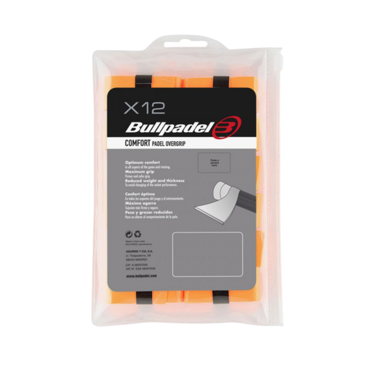 Bullpadel Overgrip GB - Pack of 12 Units Bullpadel