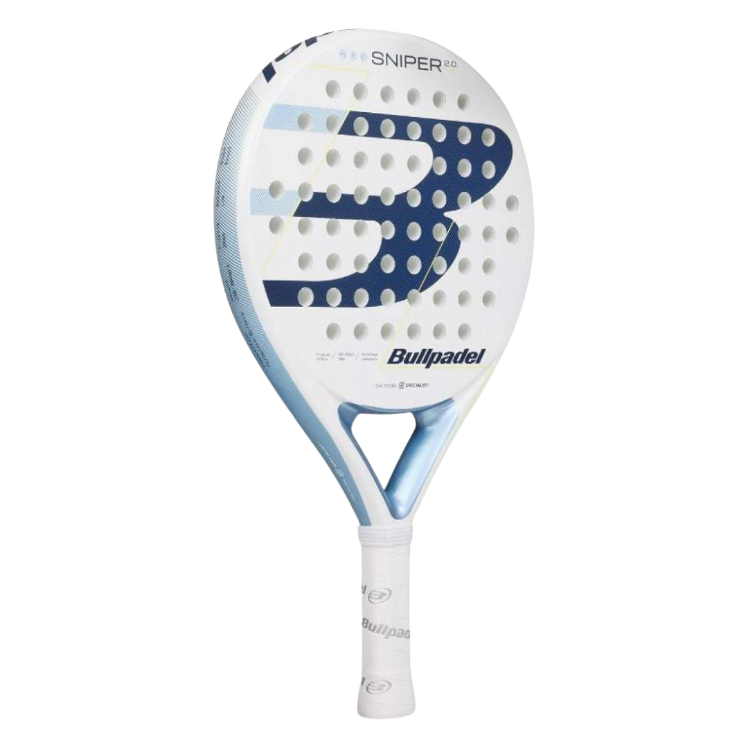 Bullpadel Sniper 2.0 Control 2026 - White Bullpadel