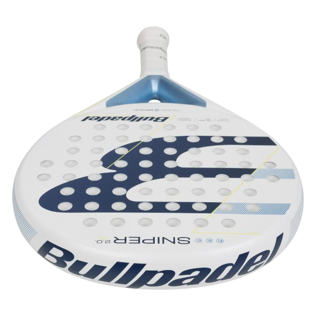 Bullpadel Sniper 2.0 Control 2026 - White Bullpadel
