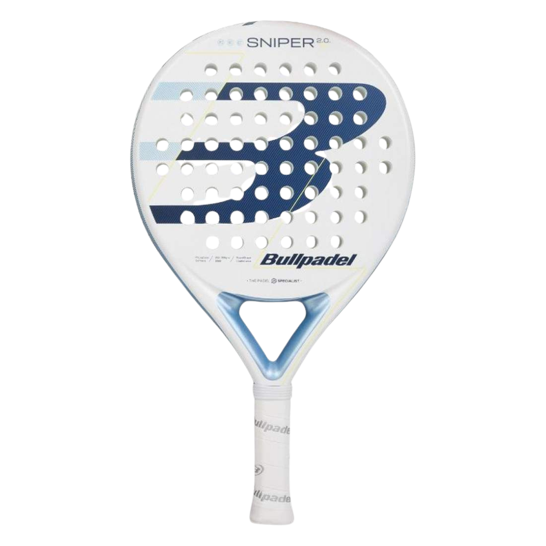 Bullpadel Sniper 2.0 Control 2026 - White Bullpadel