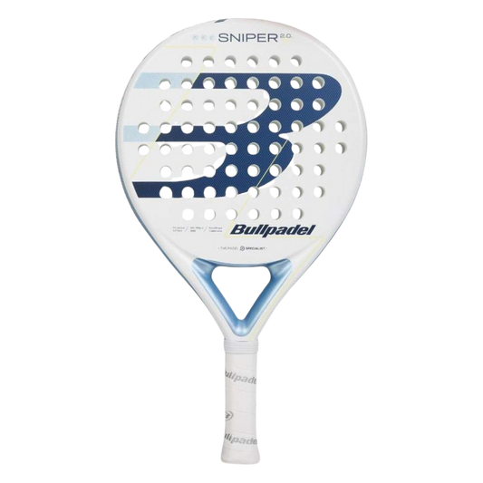 Bullpadel Sniper 2.0 Control 2026 - White Bullpadel