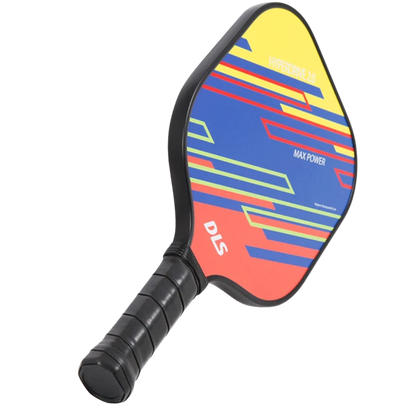 DLS Hyperdrive 2.0 Pickleball Paddle (Yellow/Purple/Orange) DLS