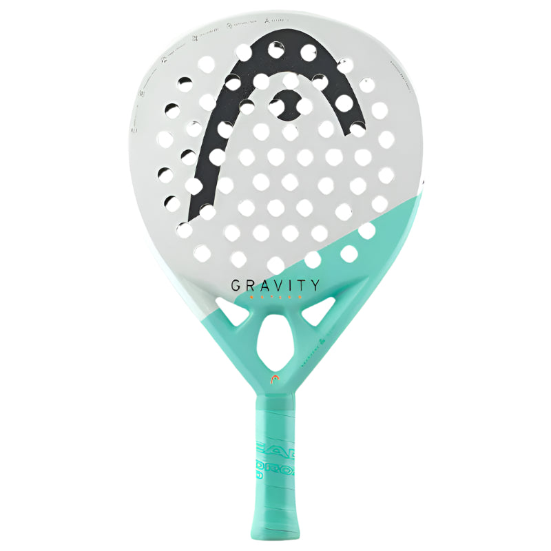 Paddle with 'Gravity' branding on a white background