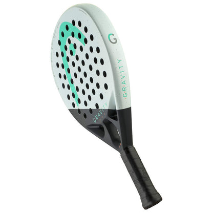Paddle with 'Gravity' branding on a white background