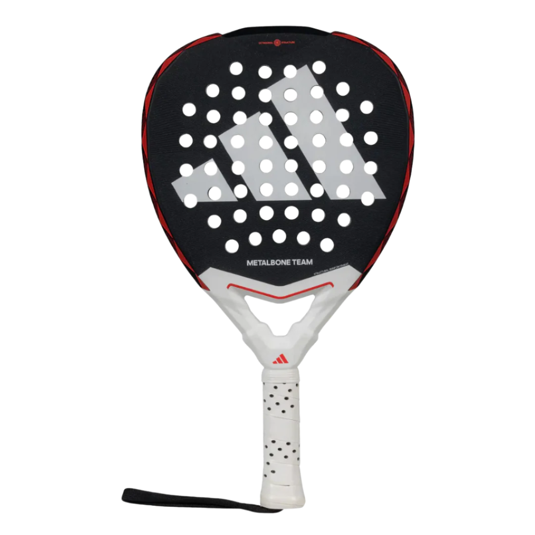 Paddle with Adidas logo and branding on a white background