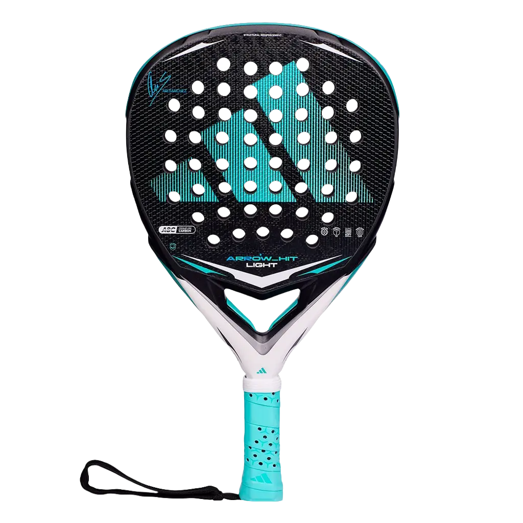 Adidas Arrow Hit Light 2026 by Ari Sanchez padel racket - diamond shape