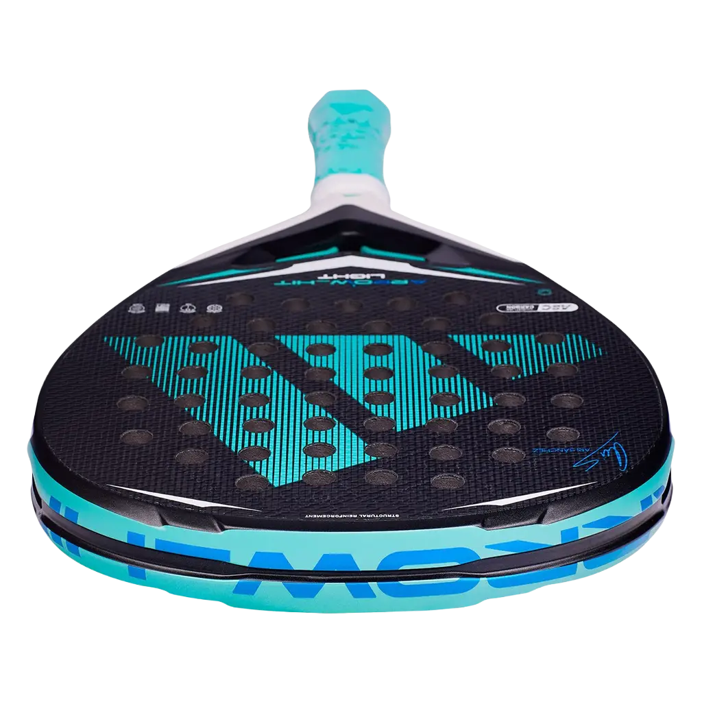 Adidas Arrow Hit Light 2026 by Ari Sanchez padel racket - detail view