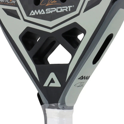AMASPORT Professional Padel Racket: Precision & Power with 12K Carbon Fiber Ace Padel Gear