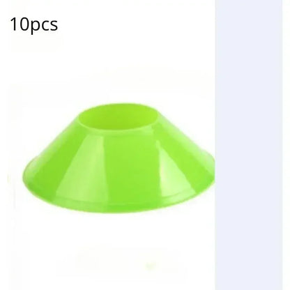 10Pcs Training Sign Dish Pressure Resistant Cones: Essential Agility Markers Ace Padel Gear