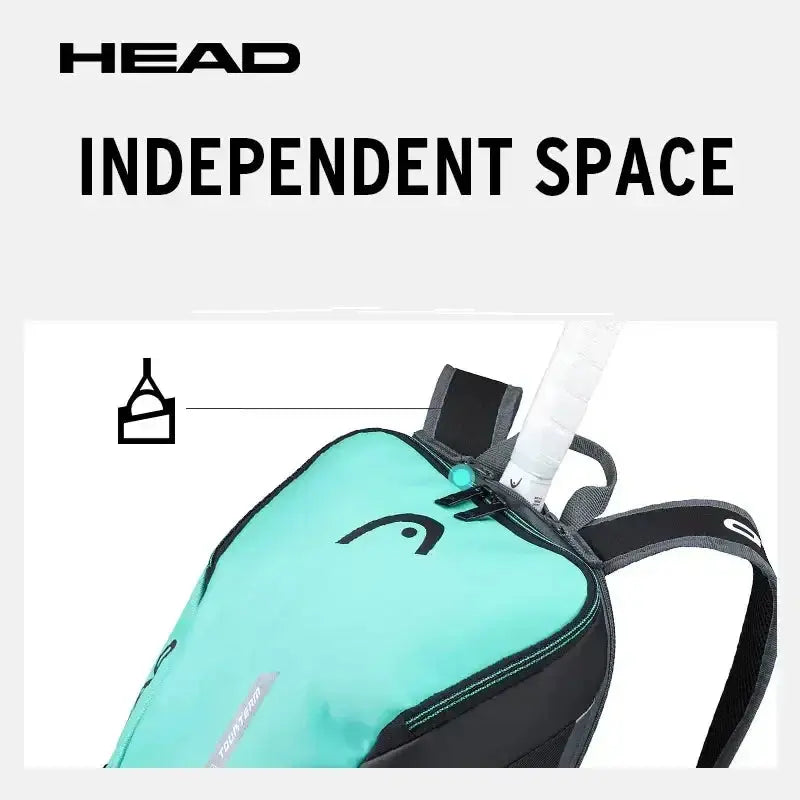 The HEAD Tour Team Series Padel Backpack with Dedicated Compartments Ace Padel Gear