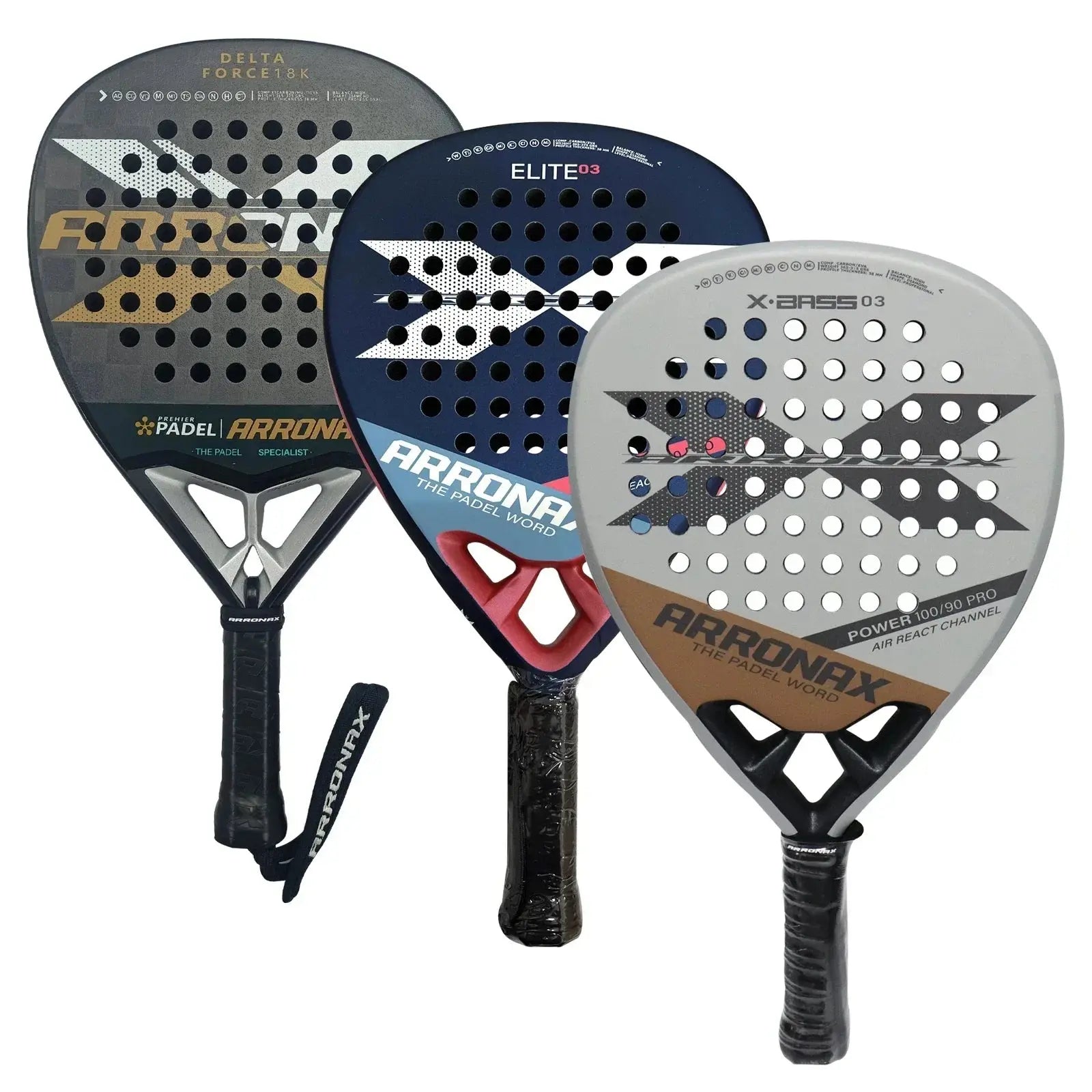 ARRONAX 2024 Padel Racket - Carbon Fiber Soft EVA Face Ace Padel Gear