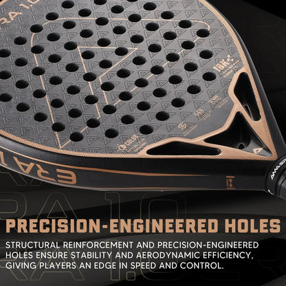 AMASPORT 18K Carbon Cubic Padel Racket: Expert Control, Explosive Power. Ace Padel Gear