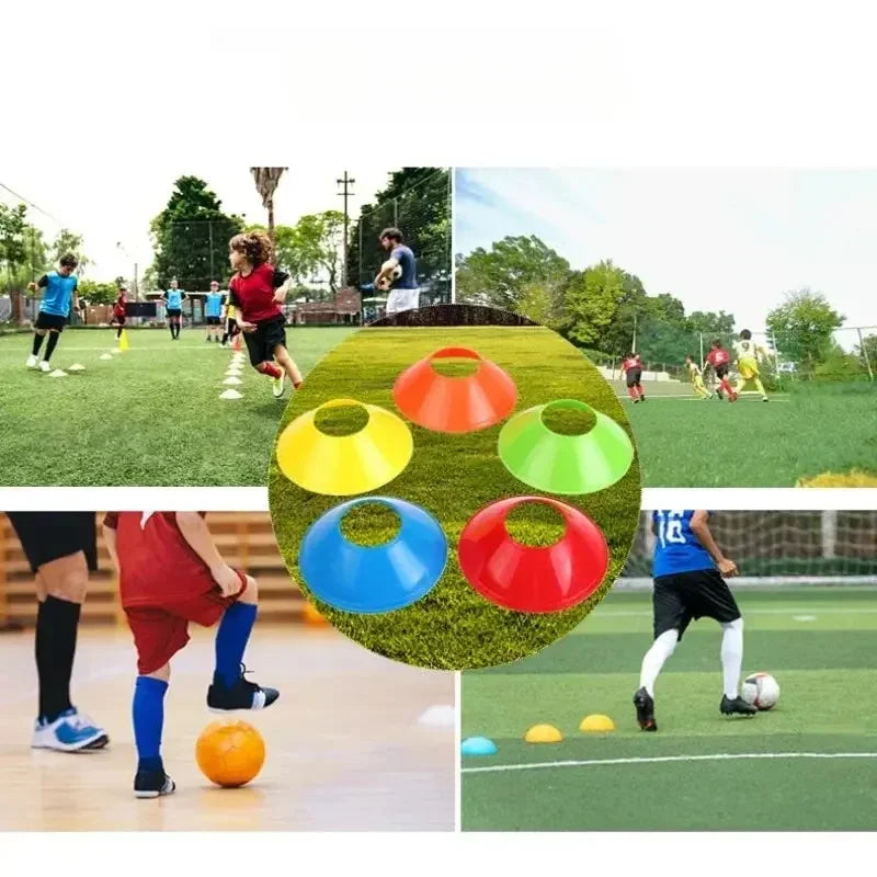 10Pcs Training Sign Dish Pressure Resistant Cones: Essential Agility Markers Ace Padel Gear