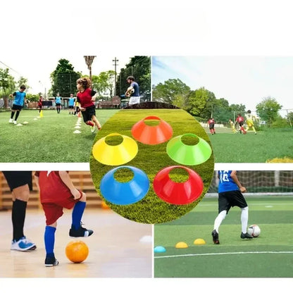10Pcs Training Sign Dish Pressure Resistant Cones: Essential Agility Markers Ace Padel Gear