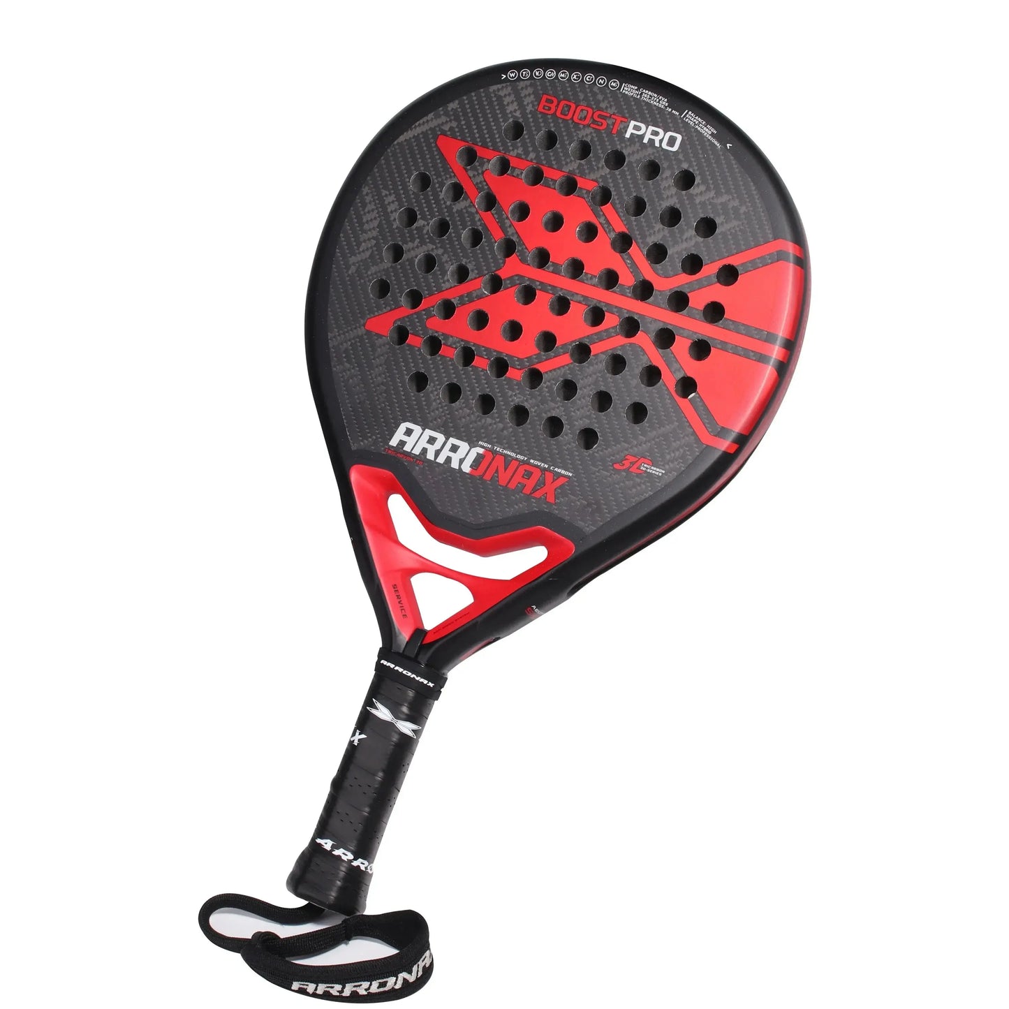 ARRONAX 2024 Padel Racket - Carbon Fiber Soft EVA Face Ace Padel Gear