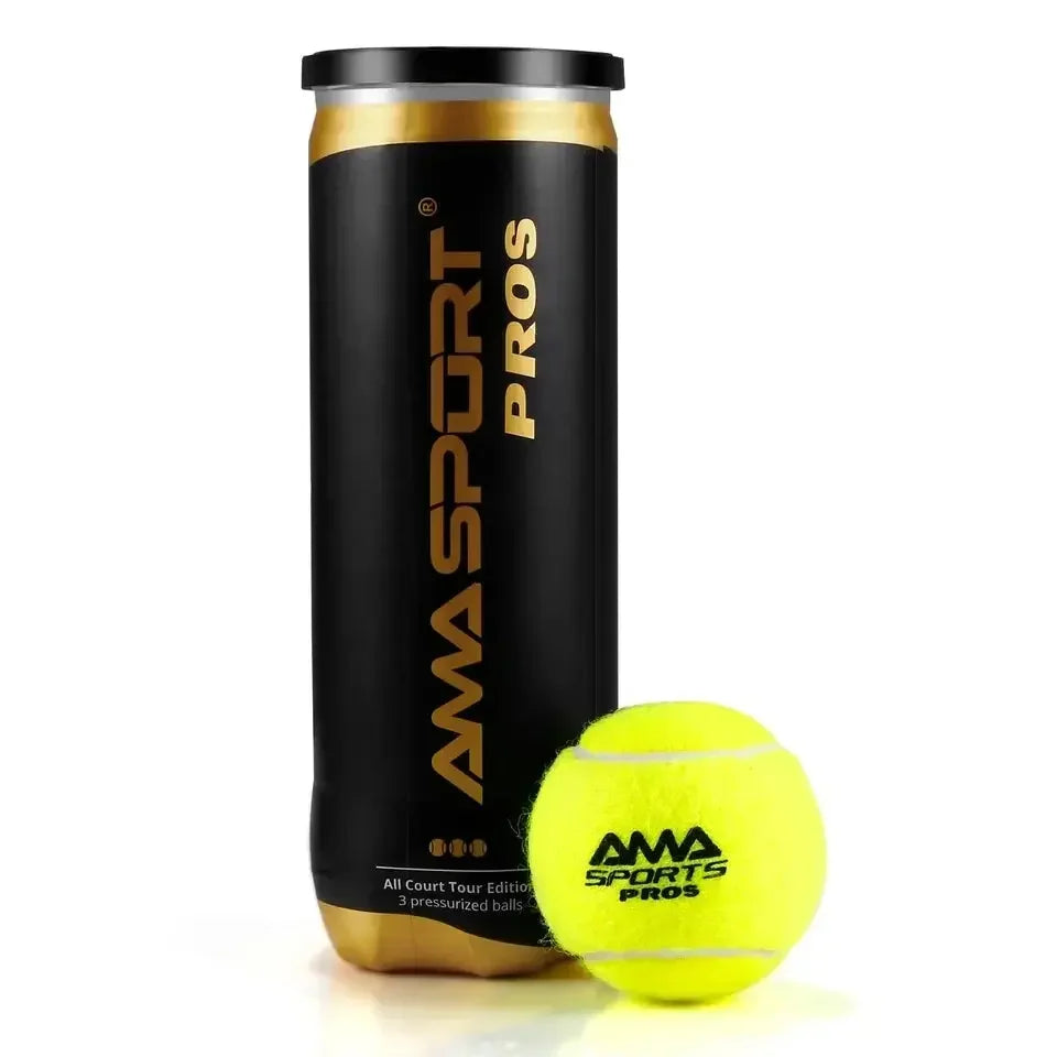 AMASPORT Pressurized Padel Balls Designed for Tournament Events Ace Padel Gear