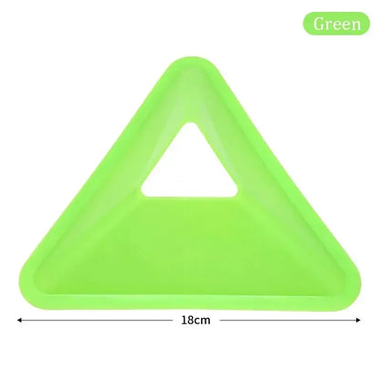 10PCS Triangle Training Disc - Portable Sports Equipment Ace Padel Gear