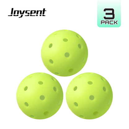 Joysent Pro-Grade Outdoor Rotational Pickleball Balls 40 Holes 74mm Ace Padel Gear