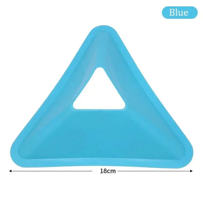 10PCS Triangle Training Disc - Portable Sports Equipment Ace Padel Gear