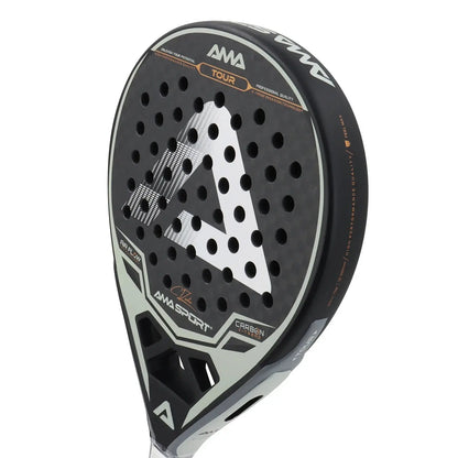 AMASPORT Professional Padel Racket: Precision & Power with 12K Carbon Fiber Ace Padel Gear