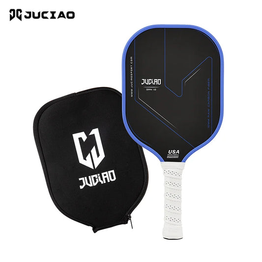 JUCIAO pickleball paddle and cover on a white background