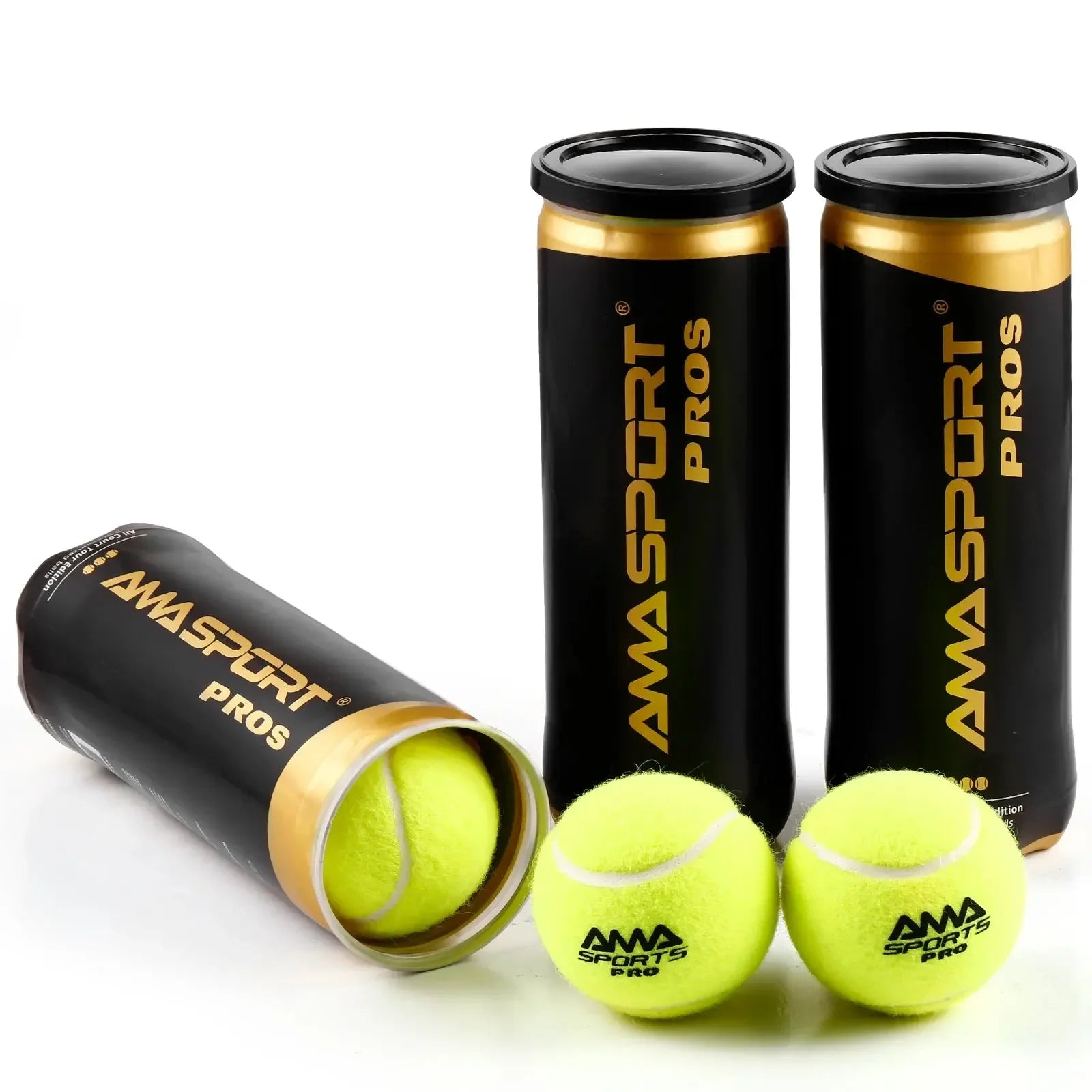 AMASPORT Pressurized Padel Balls Designed for Tournament Events Ace Padel Gear