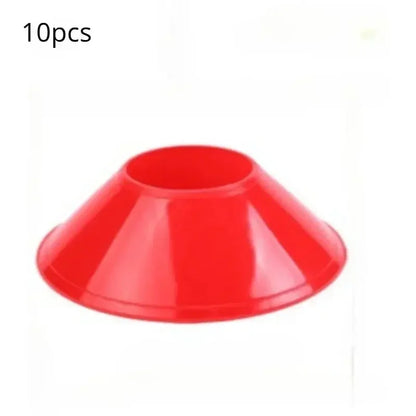 10Pcs Training Sign Dish Pressure Resistant Cones: Essential Agility Markers Ace Padel Gear