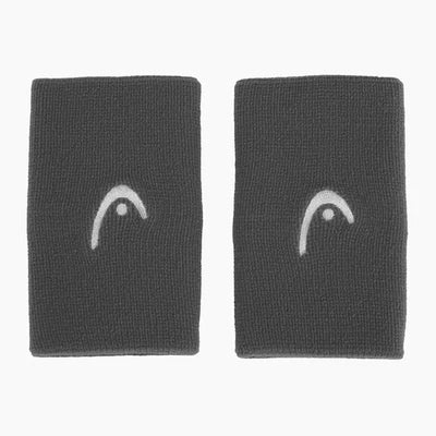 Two black wristbands with a logo on a white background