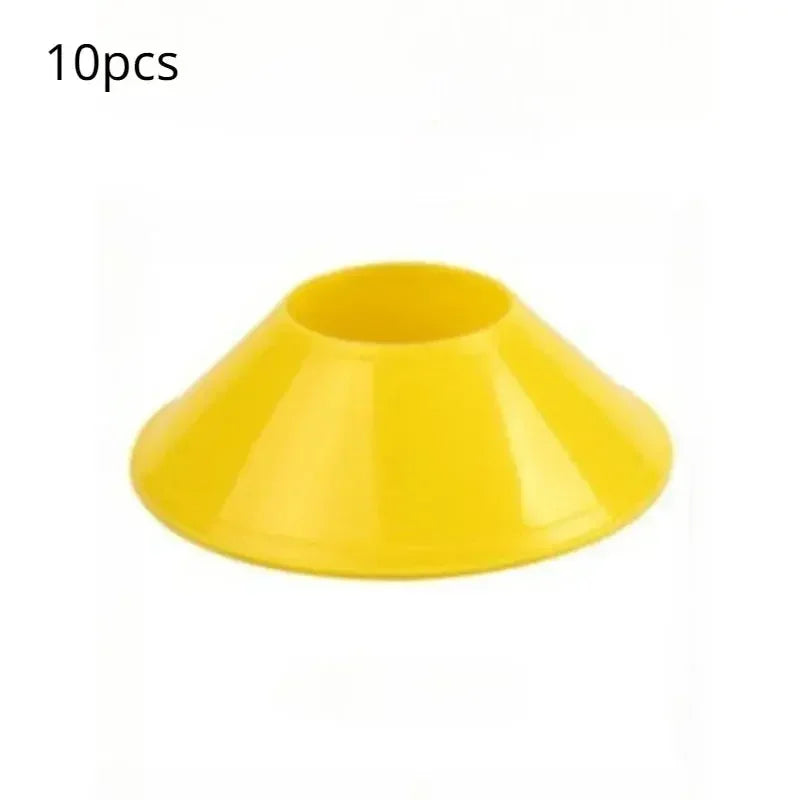 10Pcs Training Sign Dish Pressure Resistant Cones: Essential Agility Markers Ace Padel Gear