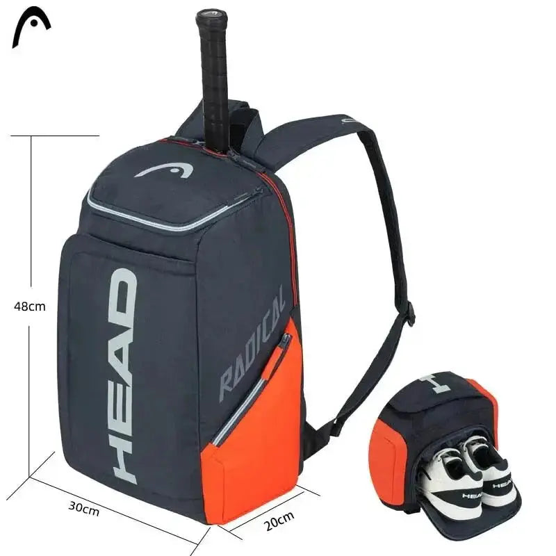 The HEAD Radical Backpack - The Ultimate 2-Racket Solution Ace Padel Gear