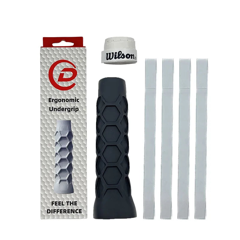 Grip tape set with packaging and Wilson branding on a white background