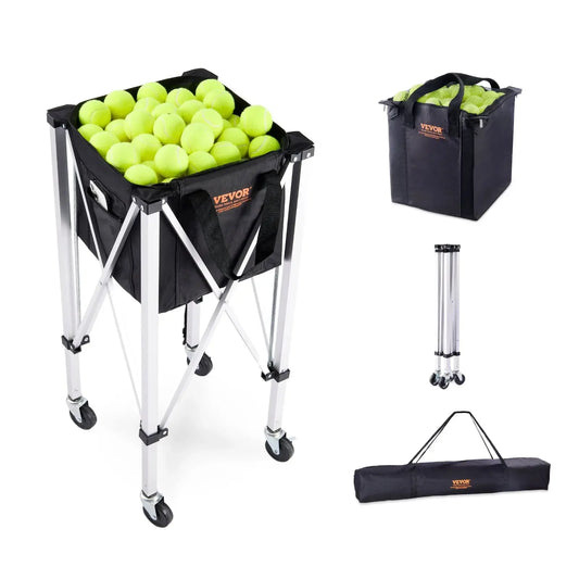 150-180 Ball Capacity Foldable Cart with Wheels - Easy Transport Ace Padel Gear