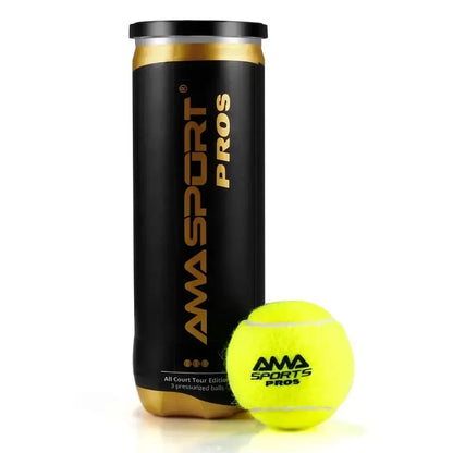 AMASPORT Pressurized Padel Balls Designed for Tournament Events Ace Padel Gear