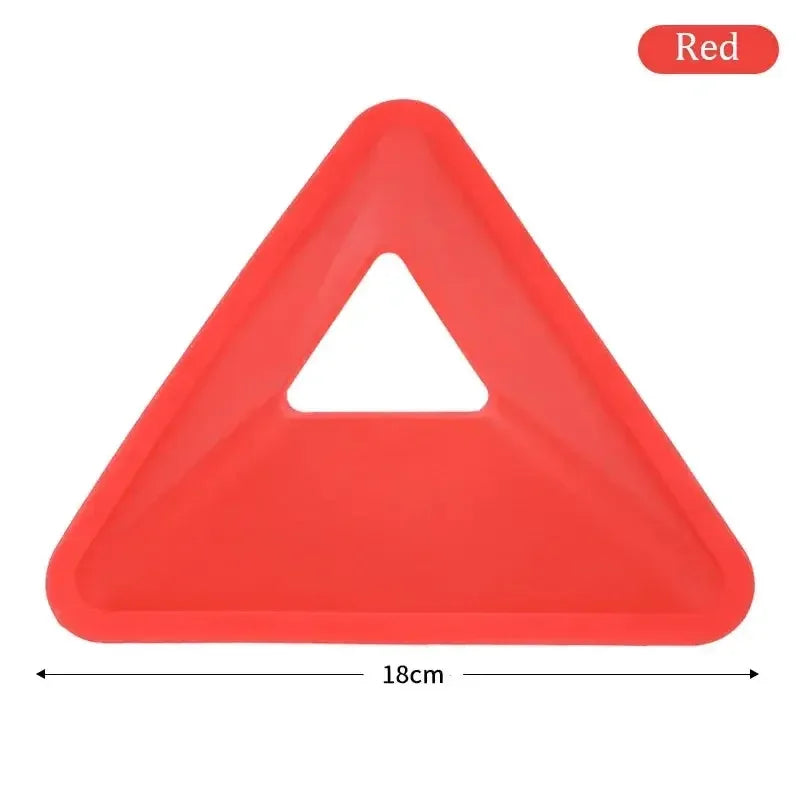 10PCS Triangle Training Disc - Portable Sports Equipment Ace Padel Gear