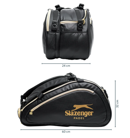 Slazenger Vibora Padel Bag Black Slazenger
