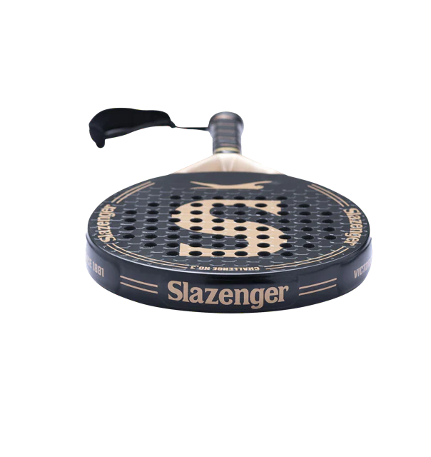 Slazenger paddle on a white background