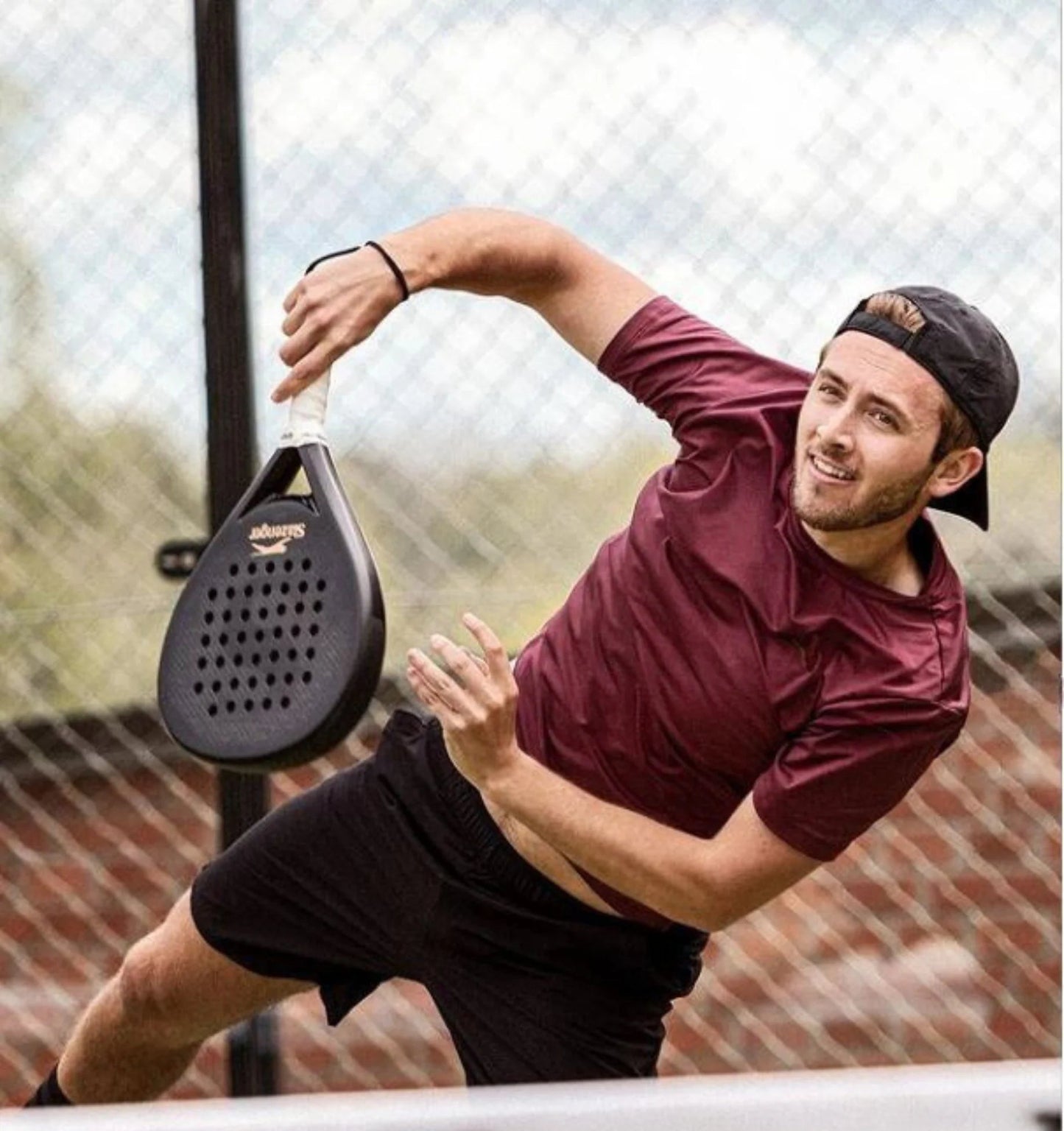 Slazenger Panther Nylon Cap | Breathable Padel Hat | Sydney Slazenger