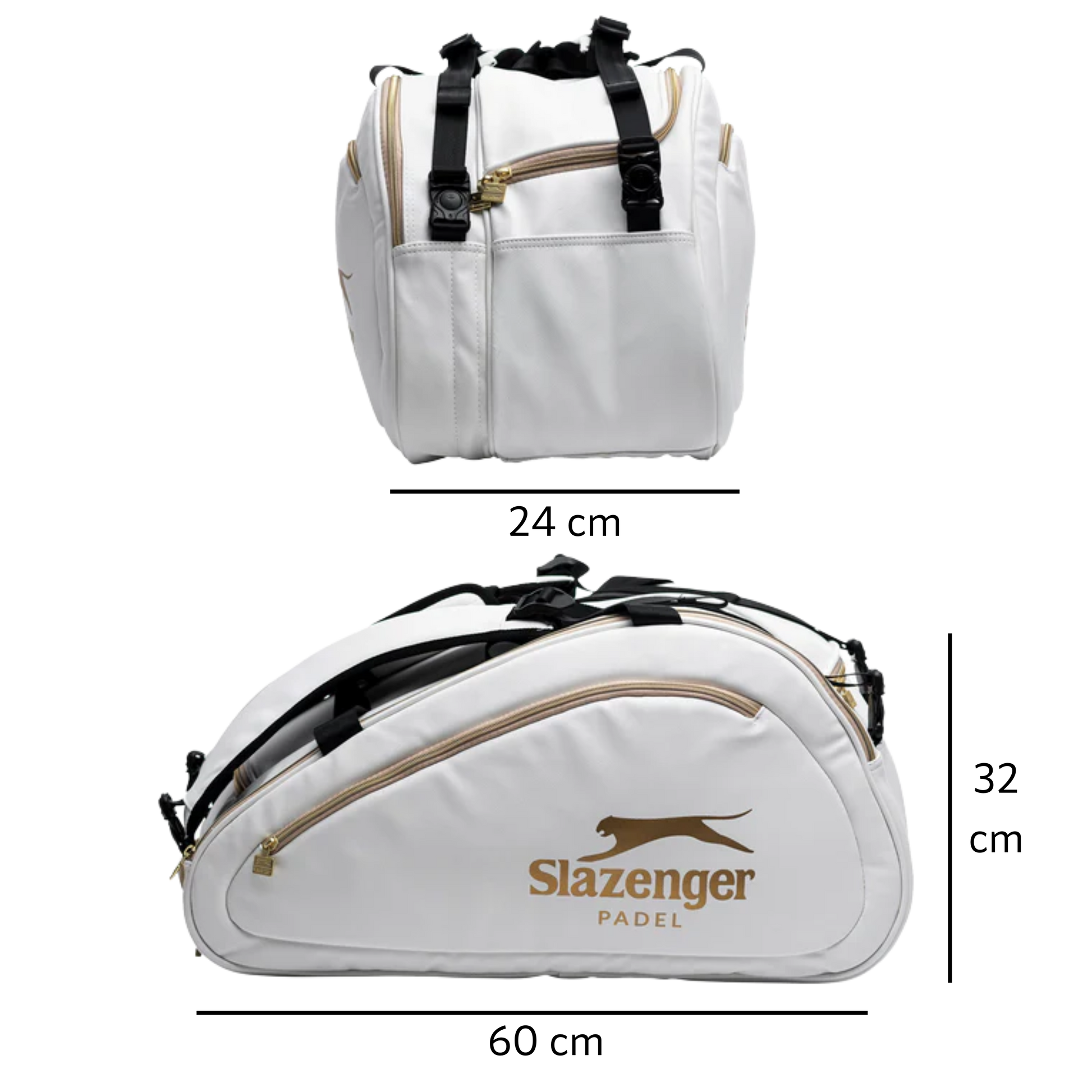 Slazenger Vibora Padel Bag White Slazenger