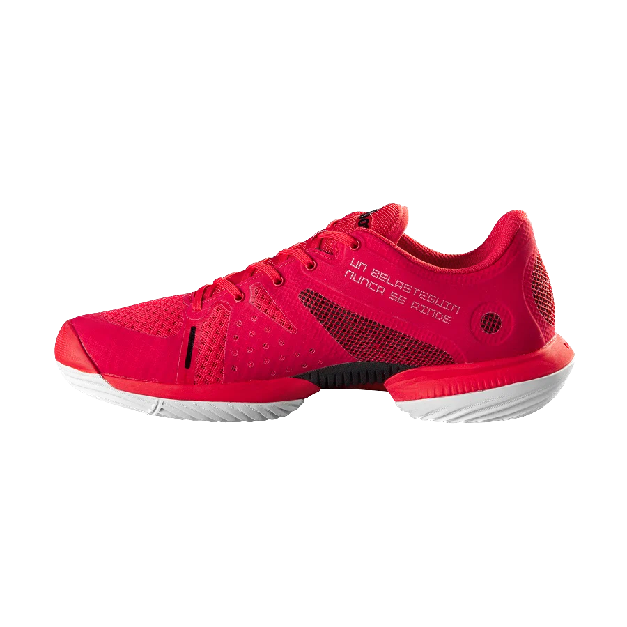 Wilson Bela Pro Padel Shoe - Red/black - Ace Padel Gear