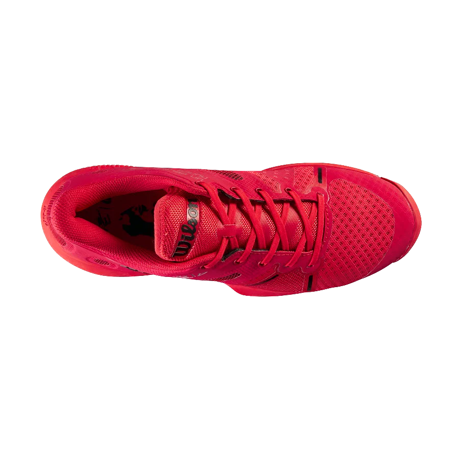 Wilson Bela Pro Padel Shoe - Red/black - Ace Padel Gear