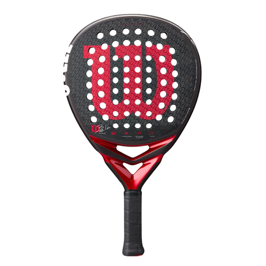 Wilson tennis racket on a white background